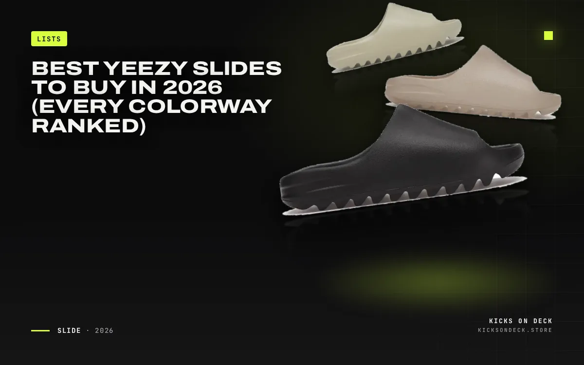Best Yeezy Slides to Buy in 2026 (Every Colorway Ranked)