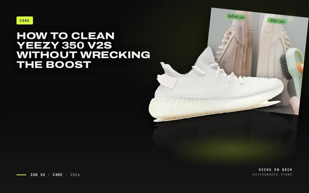 How to Clean Yeezy 350 V2s Without Wrecking the Boost