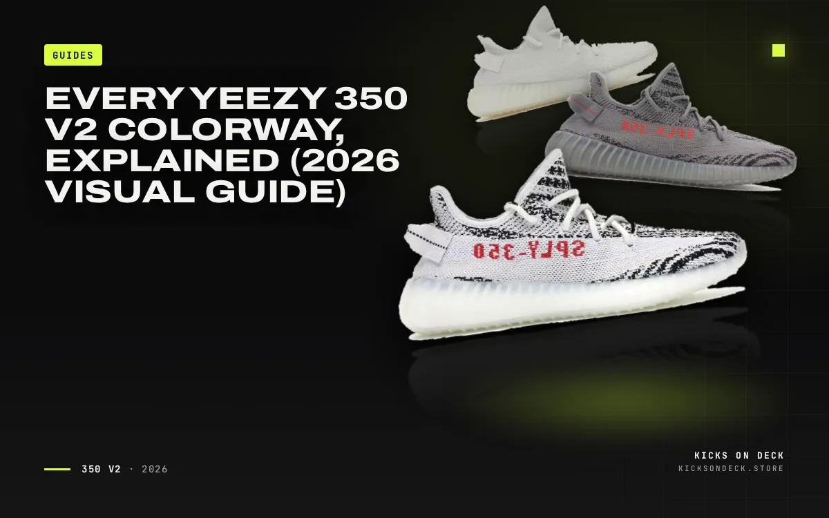 Every Yeezy 350 V2 Colorway, Explained (2026 Visual Guide)