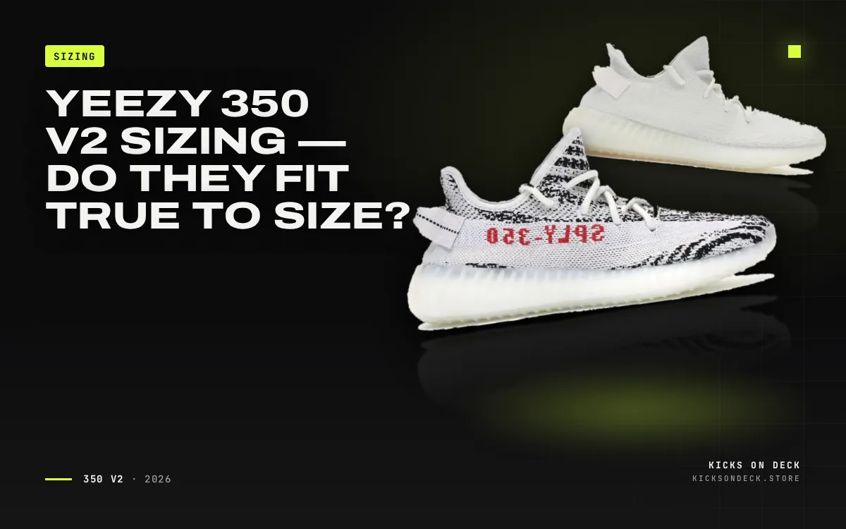 Yeezy 350 V2 Sizing — Do They Fit True to Size?