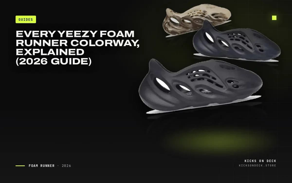 Every Yeezy Foam Runner Colorway, Explained (2026 Guide)