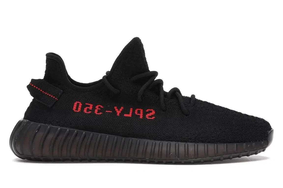 REP VERSION: Black Red Yeezy Boost 350 V2-Running Shoes-KicksOnDeck