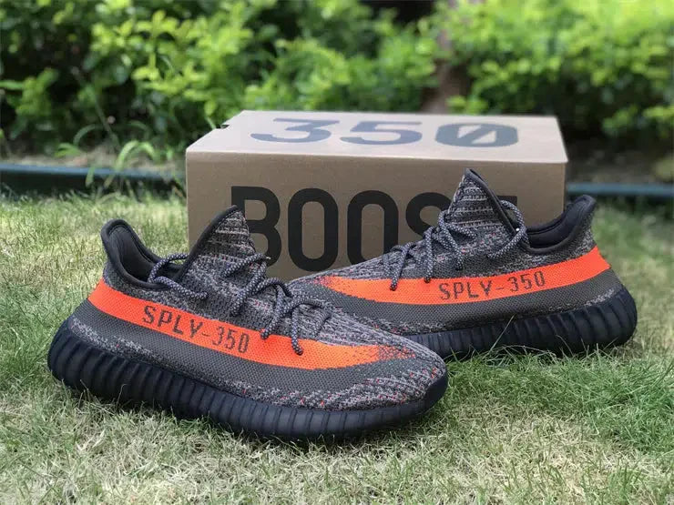 REP VERSION: Carbon Beluga Yeezy Boost 350 V2-Running Shoes-KicksOnDeck