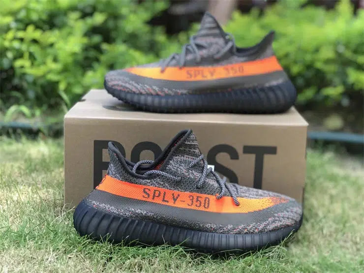 REP VERSION: Carbon Beluga Yeezy Boost 350 V2-Running Shoes-KicksOnDeck