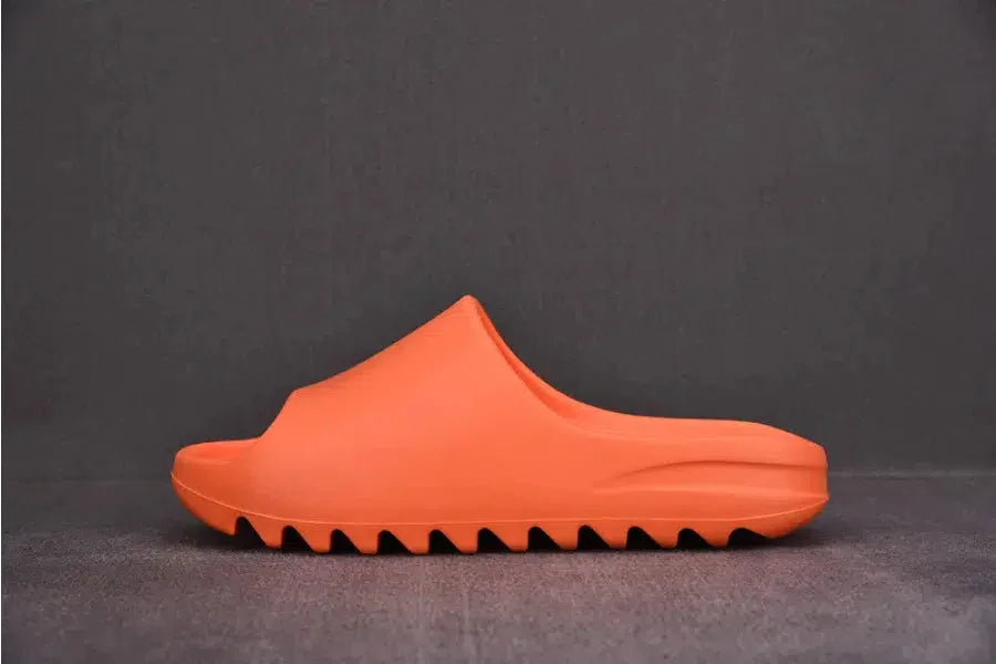 REP VERSION: Enflame Orange Yeezy Slide-Shoes-KicksOnDeck