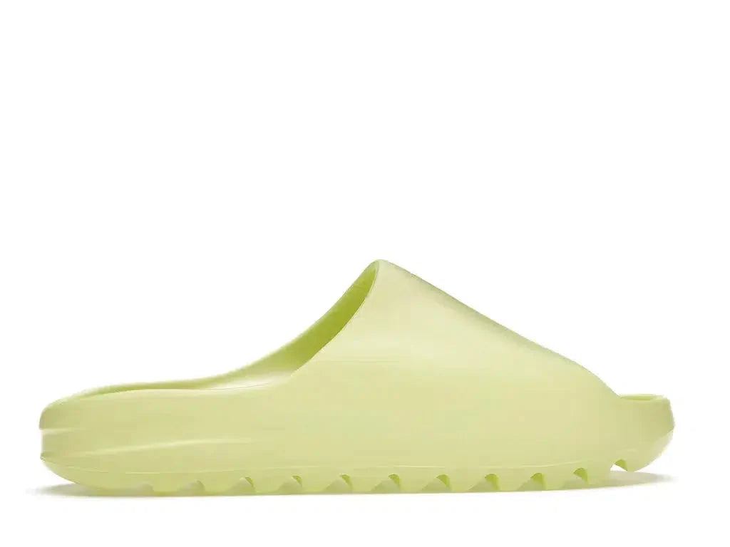 REP VERSION: Glow Green Yeezy Slide-Shoes-KicksOnDeck