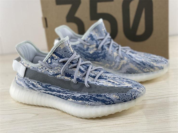 REP VERSION: MX Frost Blue Yeezy Boost 350 V2-Running Shoes-KicksOnDeck