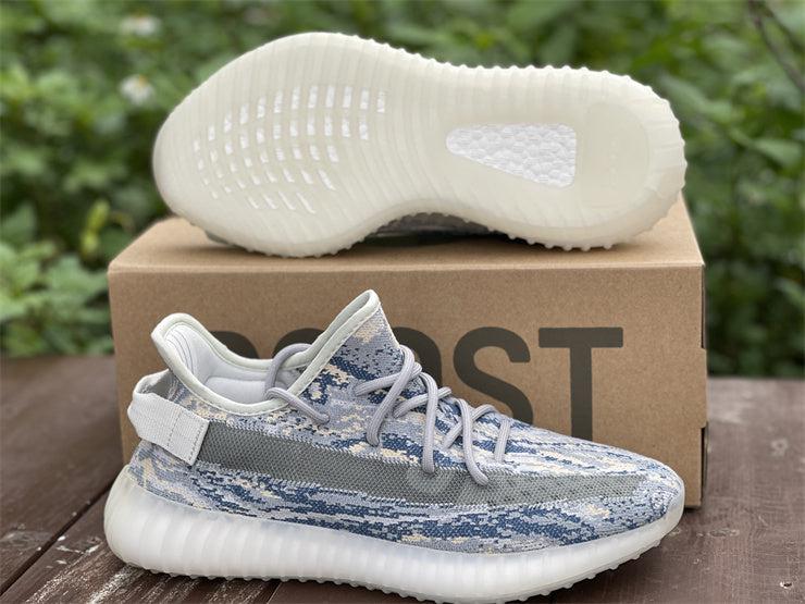 REP VERSION: MX Frost Blue Yeezy Boost 350 V2-Running Shoes-KicksOnDeck