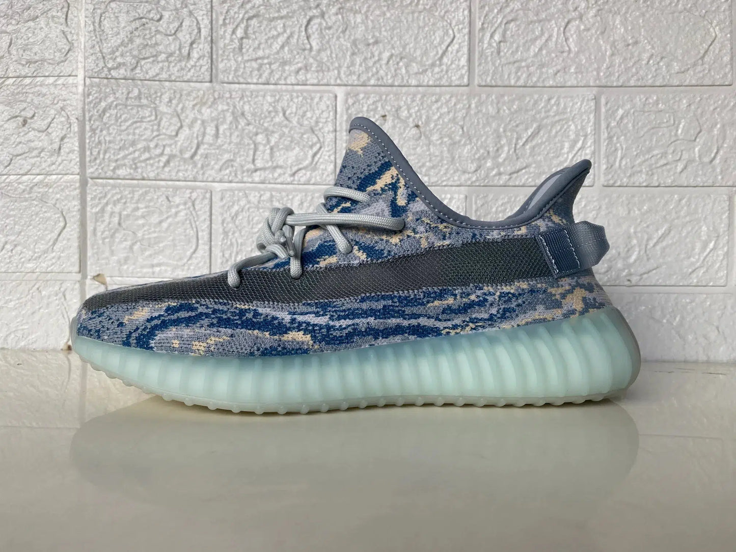 REP VERSION: MX Frost Blue Yeezy Boost 350 V2-Running Shoes-KicksOnDeck