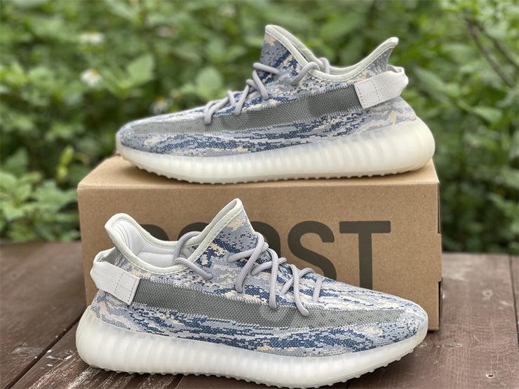 REP VERSION: MX Frost Blue Yeezy Boost 350 V2-Running Shoes-KicksOnDeck