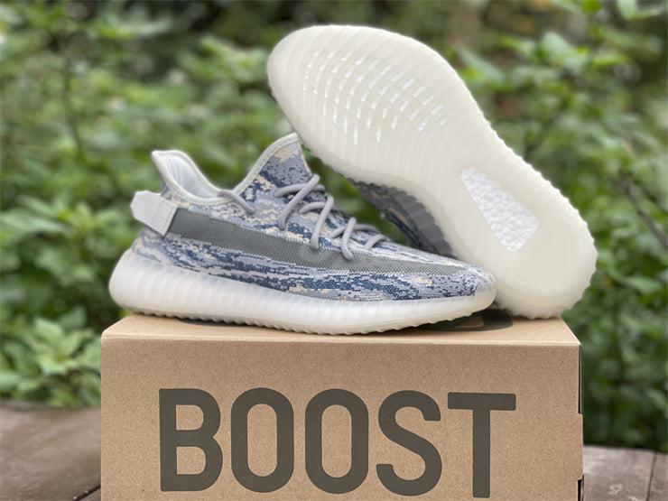 REP VERSION: MX Frost Blue Yeezy Boost 350 V2-Running Shoes-KicksOnDeck