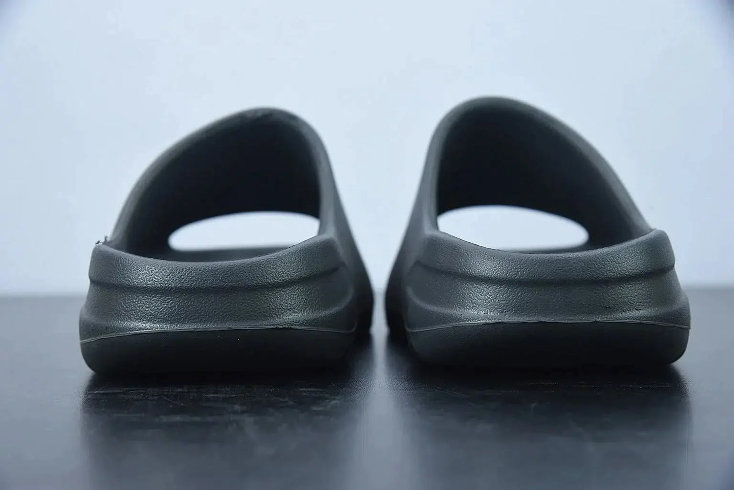 REP VERSION: Onyx Yeezy Slide-Shoes-KicksOnDeck