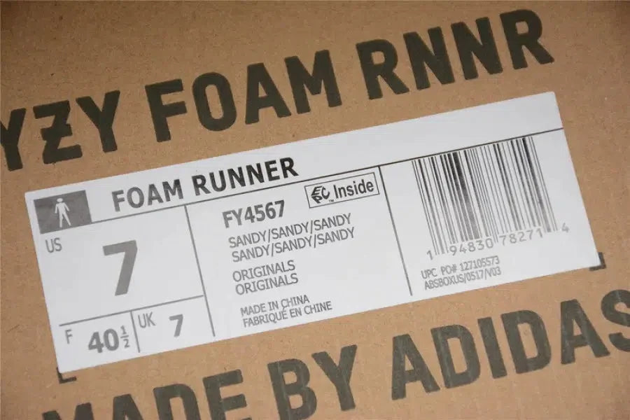 REP VERSION: Sand Yeezy Foam RNNR-Running Shoes-KicksOnDeck