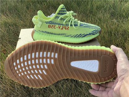 REP VERSION: Semi Frozen Yellow Yeezy Boost 350 V2-Running Shoes-KicksOnDeck