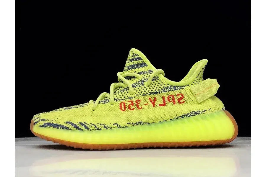 REP VERSION: Semi Frozen Yellow Yeezy Boost 350 V2-Running Shoes-KicksOnDeck