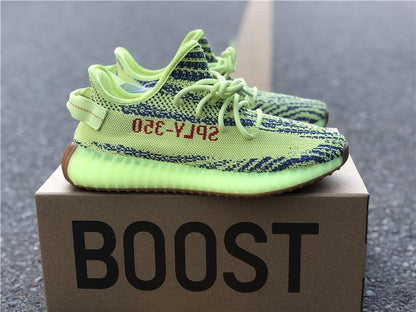 REP VERSION: Semi Frozen Yellow Yeezy Boost 350 V2-Running Shoes-KicksOnDeck