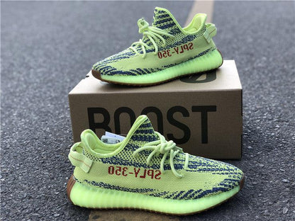 REP VERSION: Semi Frozen Yellow Yeezy Boost 350 V2-Running Shoes-KicksOnDeck