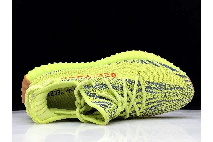 REP VERSION: Semi Frozen Yellow Yeezy Boost 350 V2-Running Shoes-KicksOnDeck