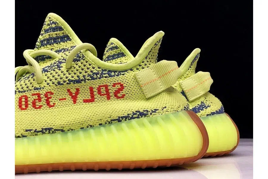 REP VERSION: Semi Frozen Yellow Yeezy Boost 350 V2-Running Shoes-KicksOnDeck