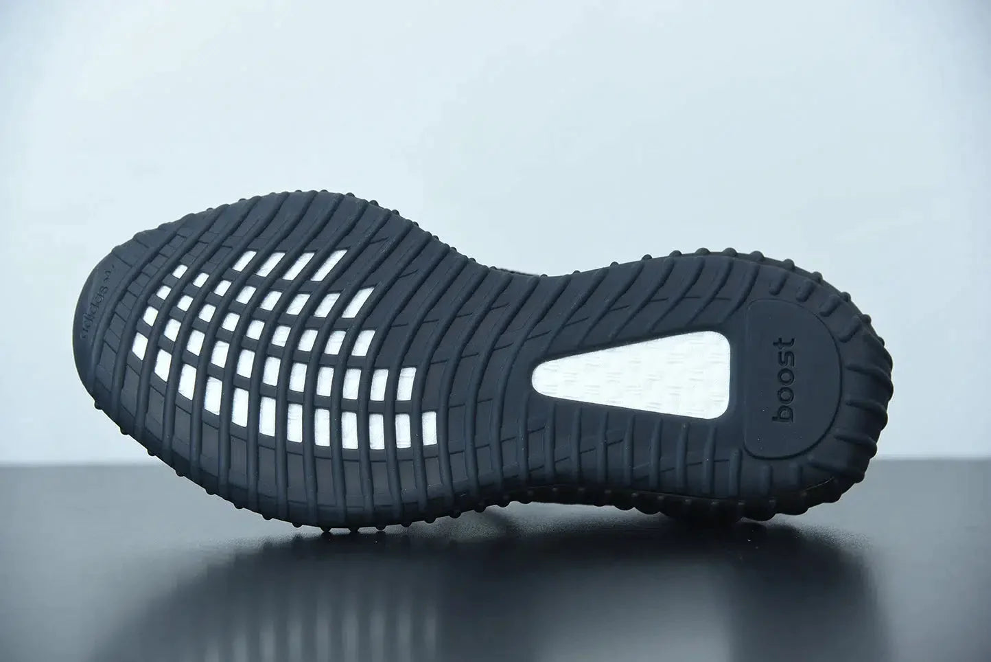 REP VERSION: Static Black Reflective Yeezy Boost 350 V2-Running Shoes-KicksOnDeck