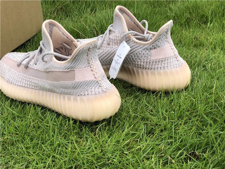 REP VERSION: Synth (Reflective) Yeezy Boost 350 V2-Running Shoes-KicksOnDeck