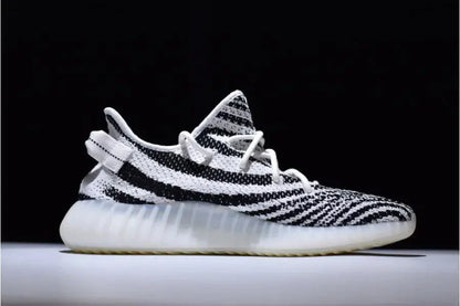 REP VERSION: Zebra Yeezy Boost 350 V2-Running Shoes-KicksOnDeck