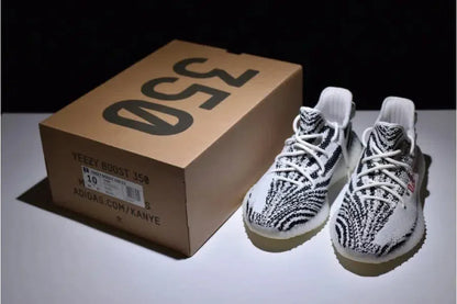 REP VERSION: Zebra Yeezy Boost 350 V2-Running Shoes-KicksOnDeck